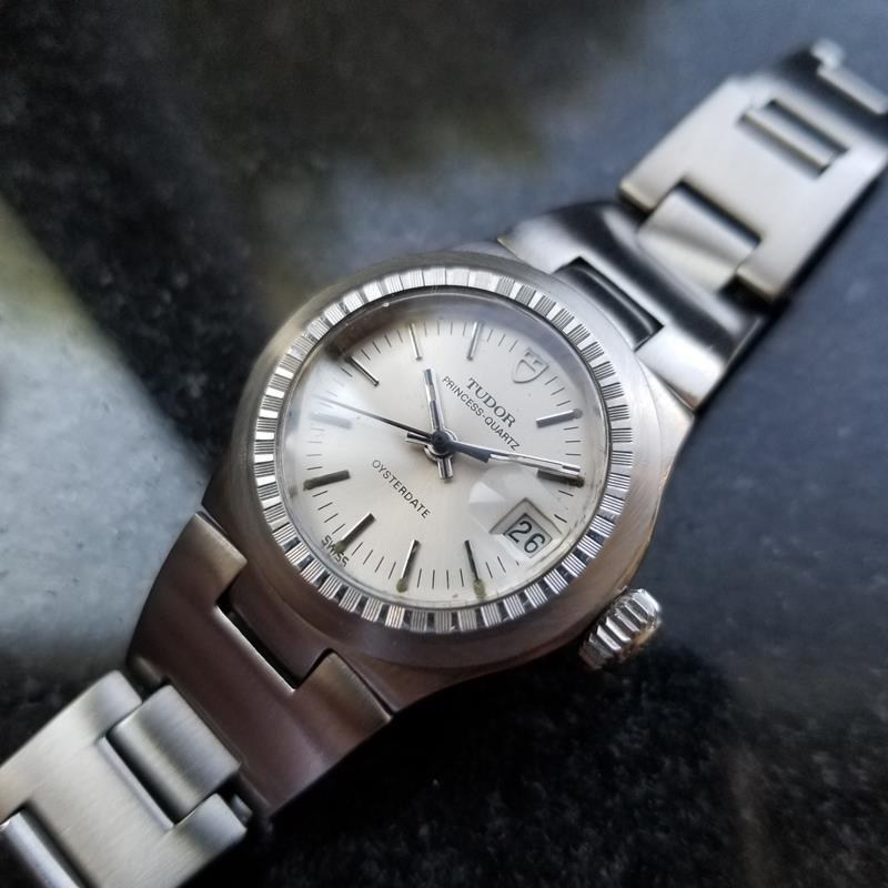 Damen Tudor Prinzessin Austerndatum Ref.9584 Quarz, ca. 1980er Jahre Schweizer MS211 2