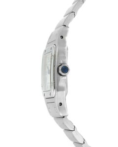 Ladies Unisex Cartier Santos Galbee Stainless Steel Quartz Watch