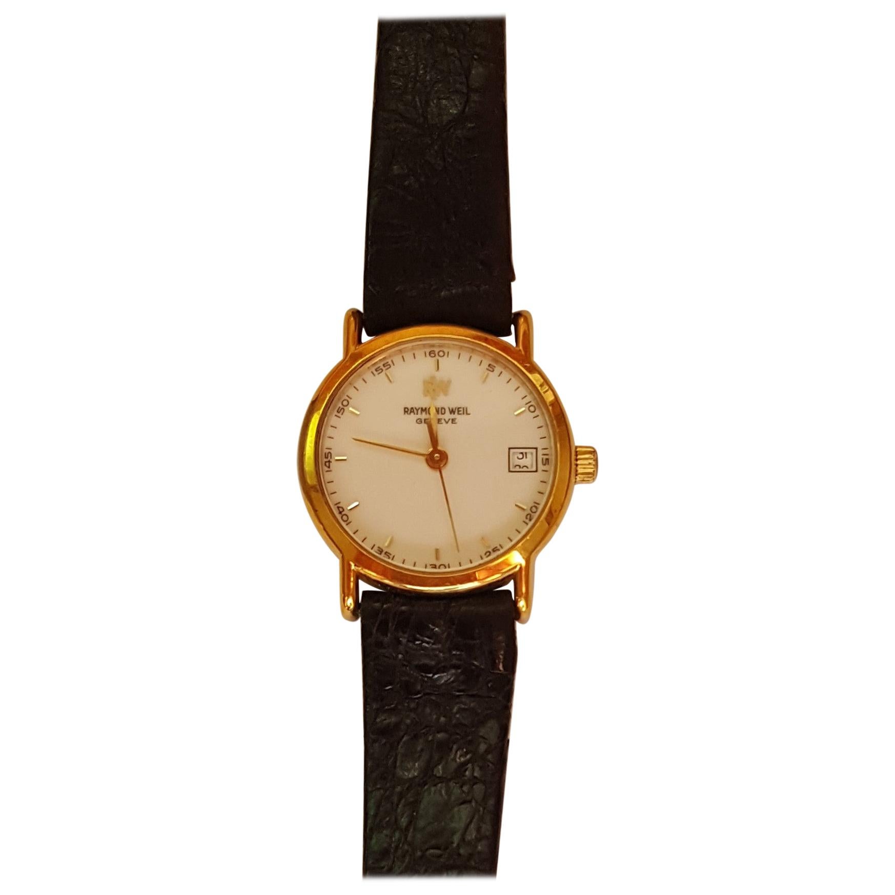 Ladies Raymond Weil Watch, Model 5307-2 18kt Yellow Gold-Plated, 23mm case  at 1stDibs | raymond weil ladies watch vintage, vintage raymond weil ladies  watch, raymond weil vintage ladies watches