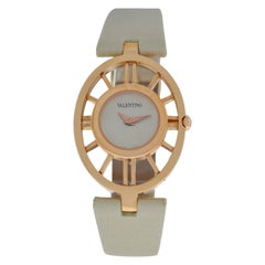 Ladies Valentino V42SBQ5002 S601 Gold Tone Steel Quartz Watch