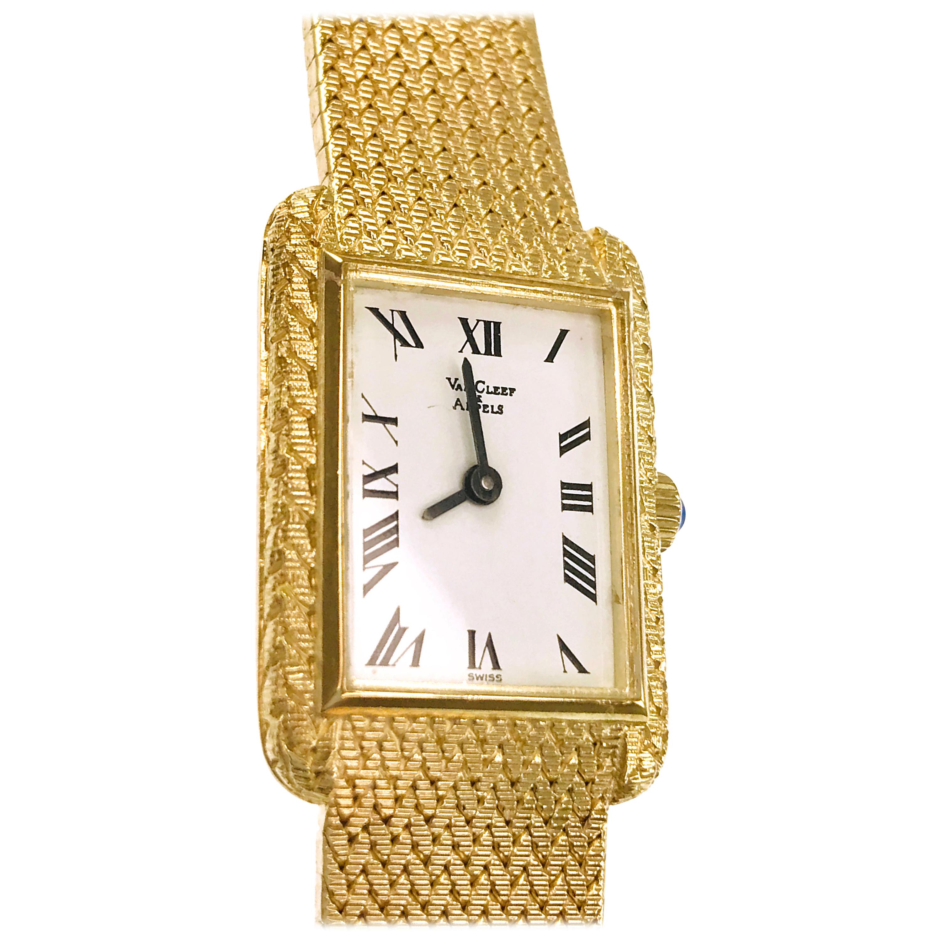 Ladies Vintage 14 Karat Van Cleef & Arpels Watch