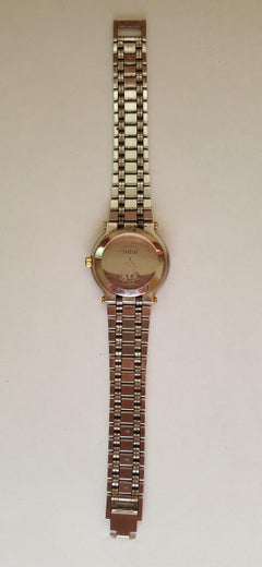 Damen Vintage Gucci 9000L Uhr aus Edelstahl mit Vergoldung, Quarz