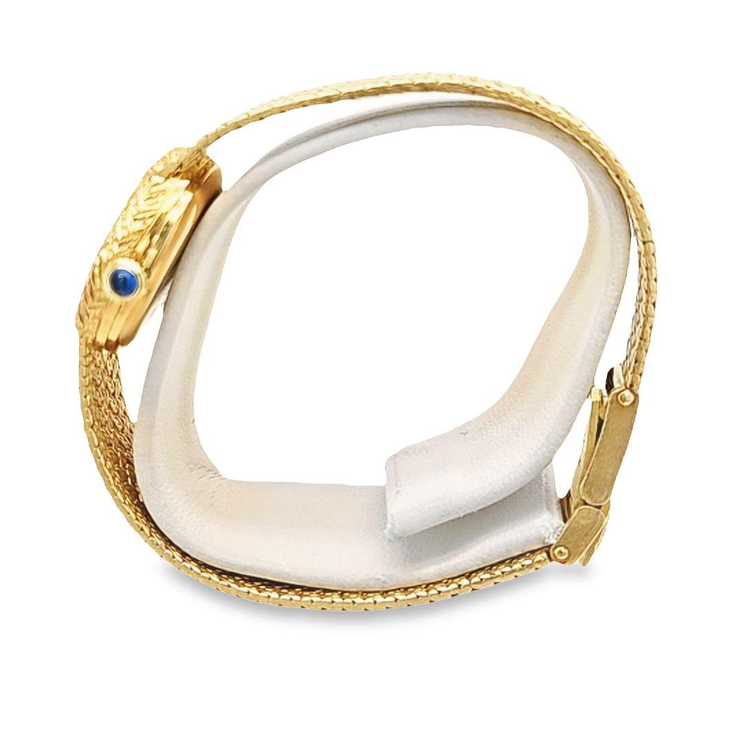 Ladies Yellow Gold Concord Hexagon Quartz Watch In Good Condition For Sale In Coral Gables, FL