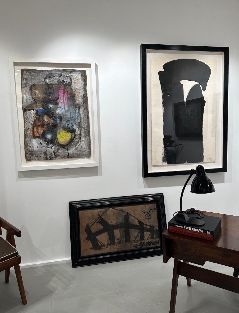 Composition - Abstract Mixed Media Art by Ladislas Kijno