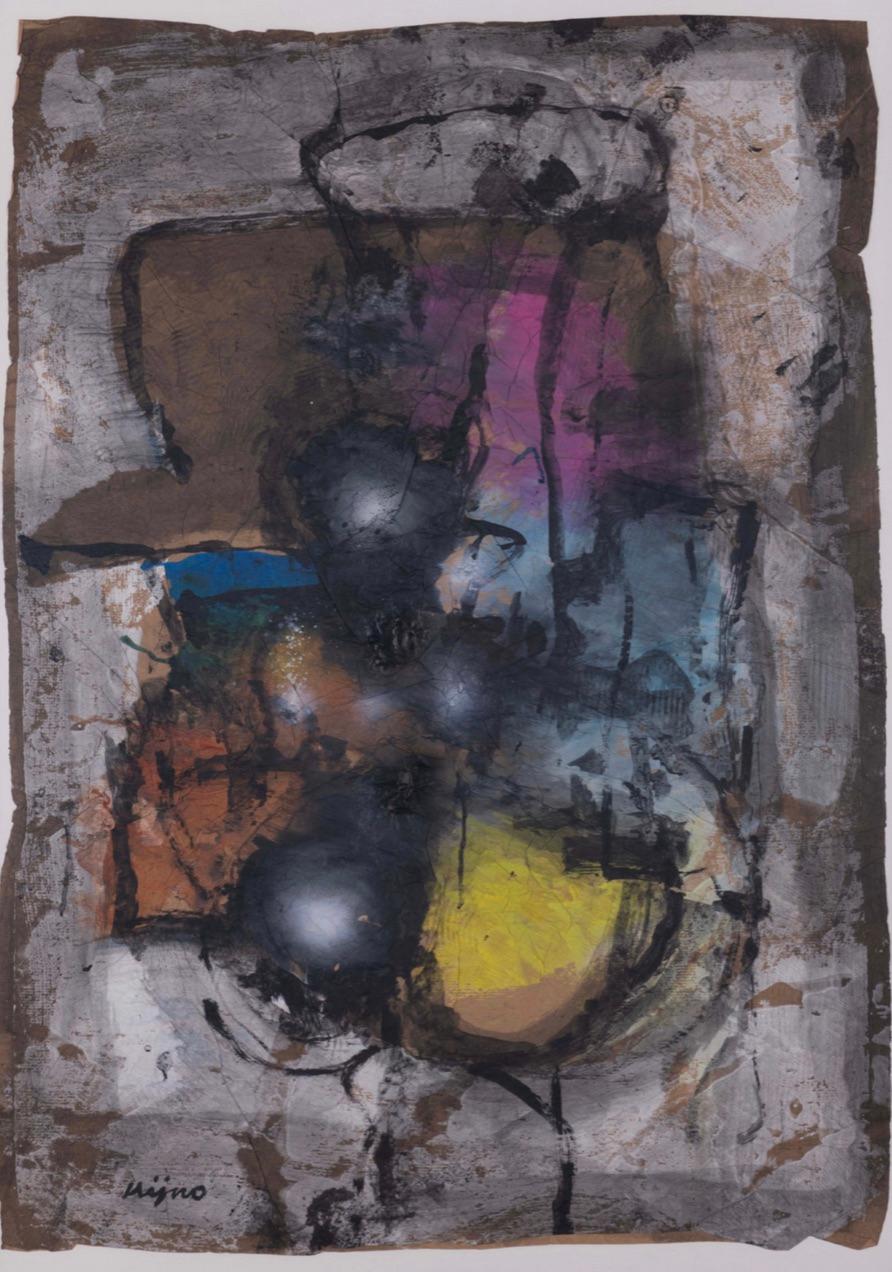 Composition - Mixed Media Art by Ladislas Kijno