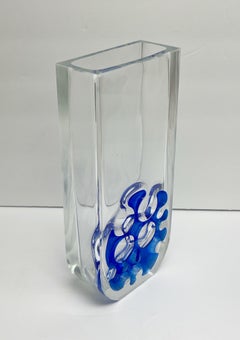 Ladislav Oliva Art Glass Modernist Vase