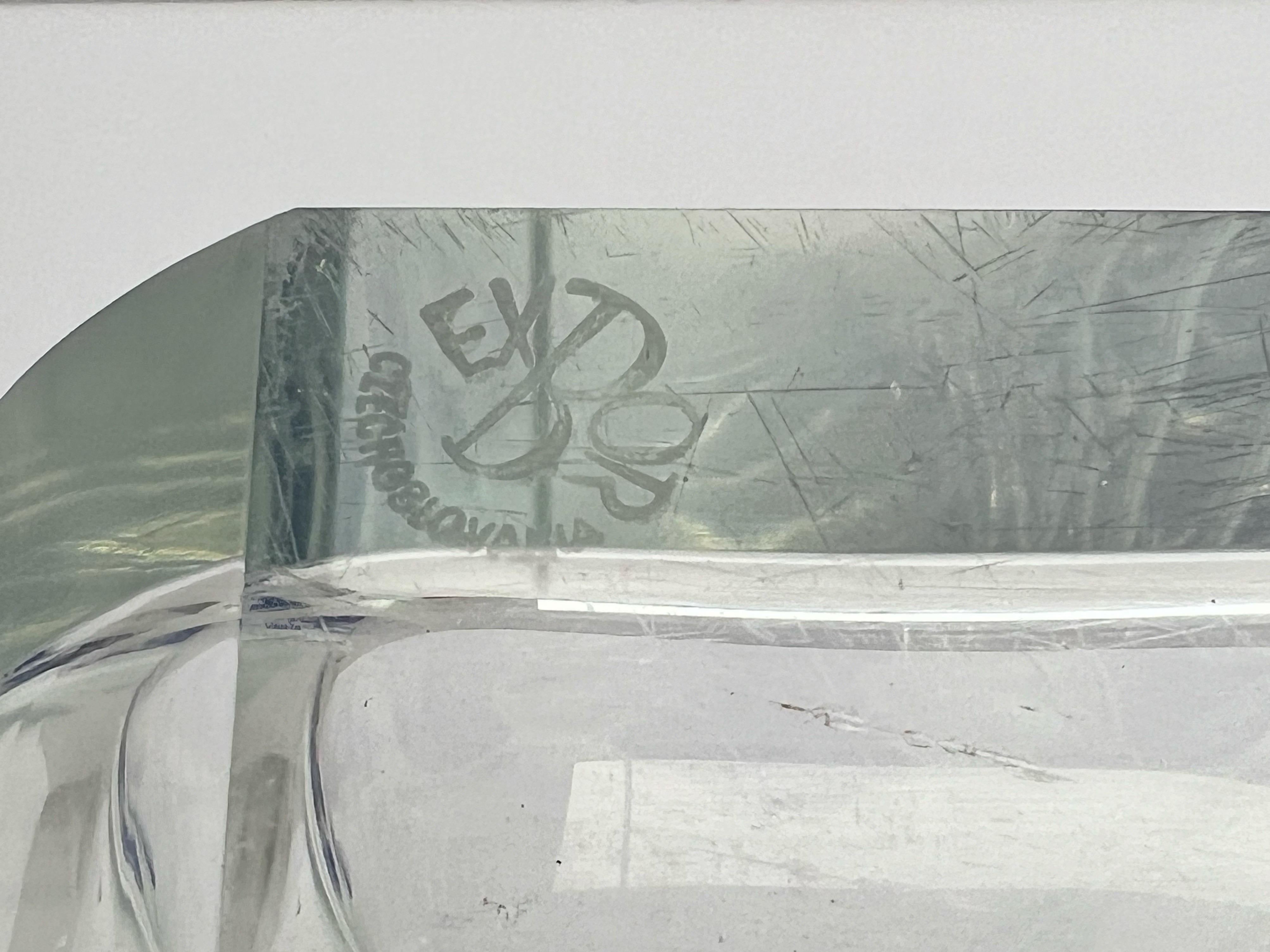 Ladislav Oliva Art Glass Modernist Vase For Sale 4