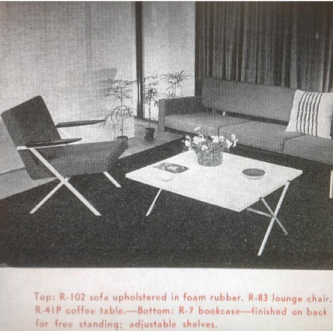 Ladislav Rado fauteuils de salon en porte-à-faux pour Knoll et Drake, années 1950 en vente 3