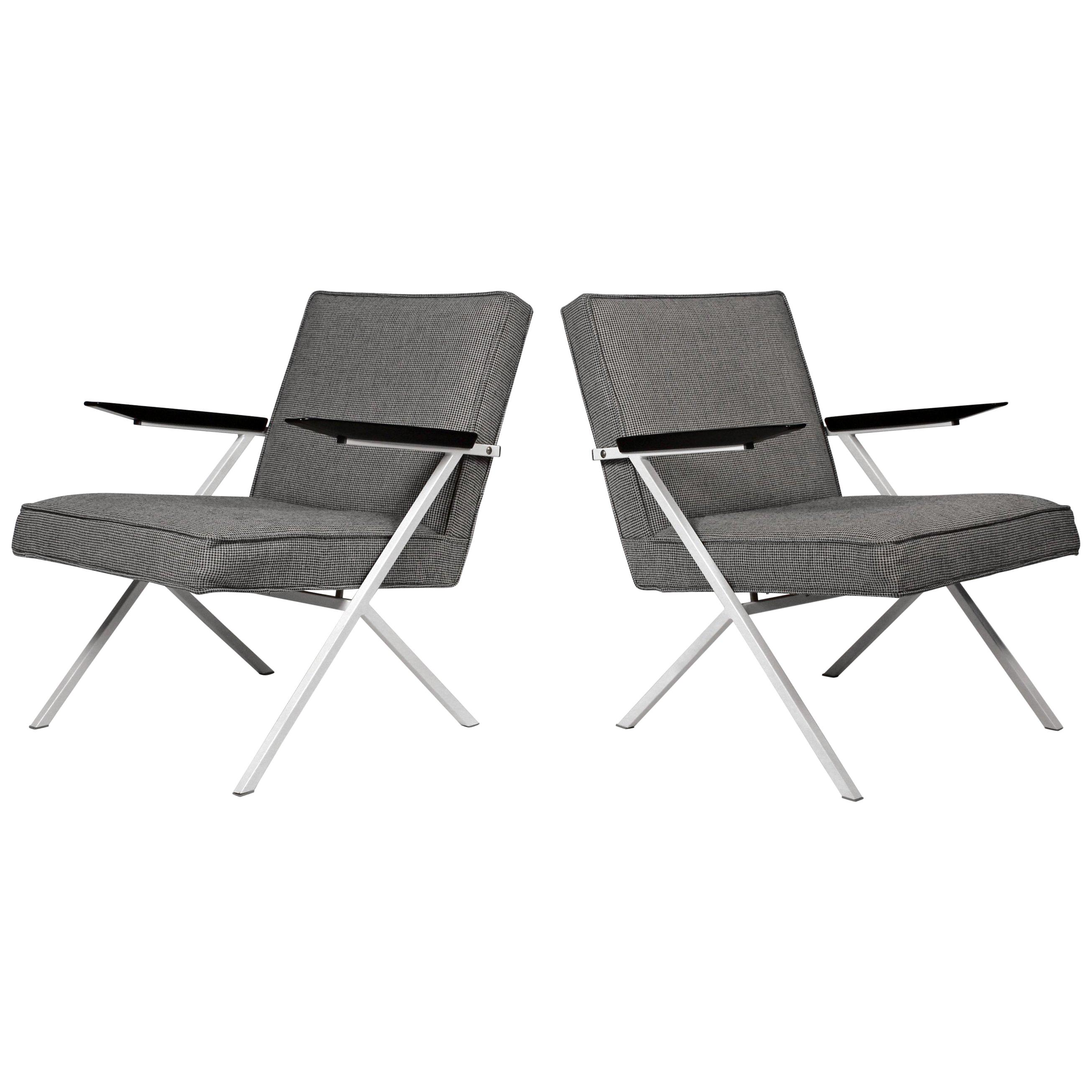 Ladislav Rado Cantilevered Lounge Chairs for Knoll and Drake, 1950s