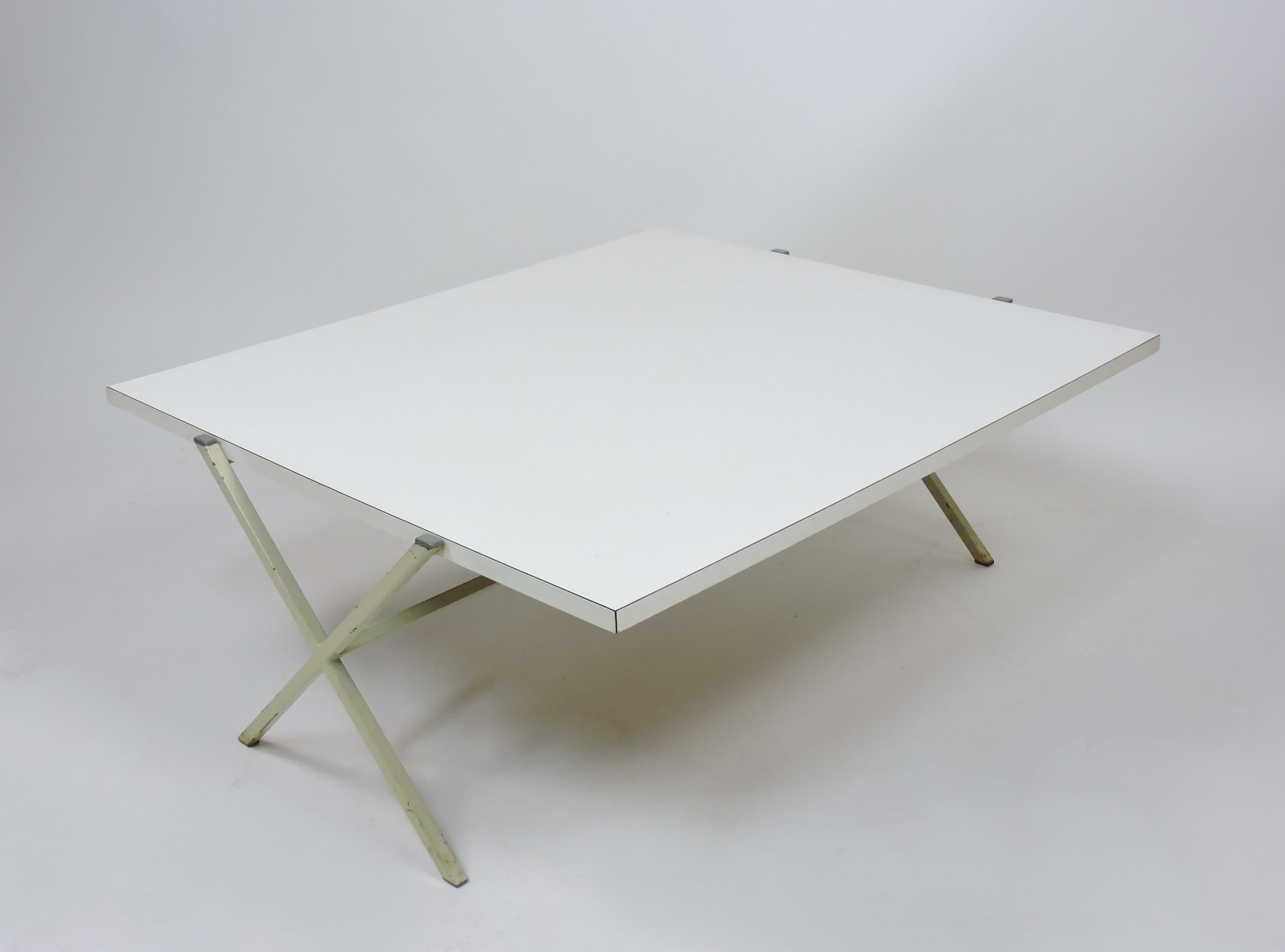 Ladislav Rado Rare table basse architecturale Knoll et Drake X en vente 3