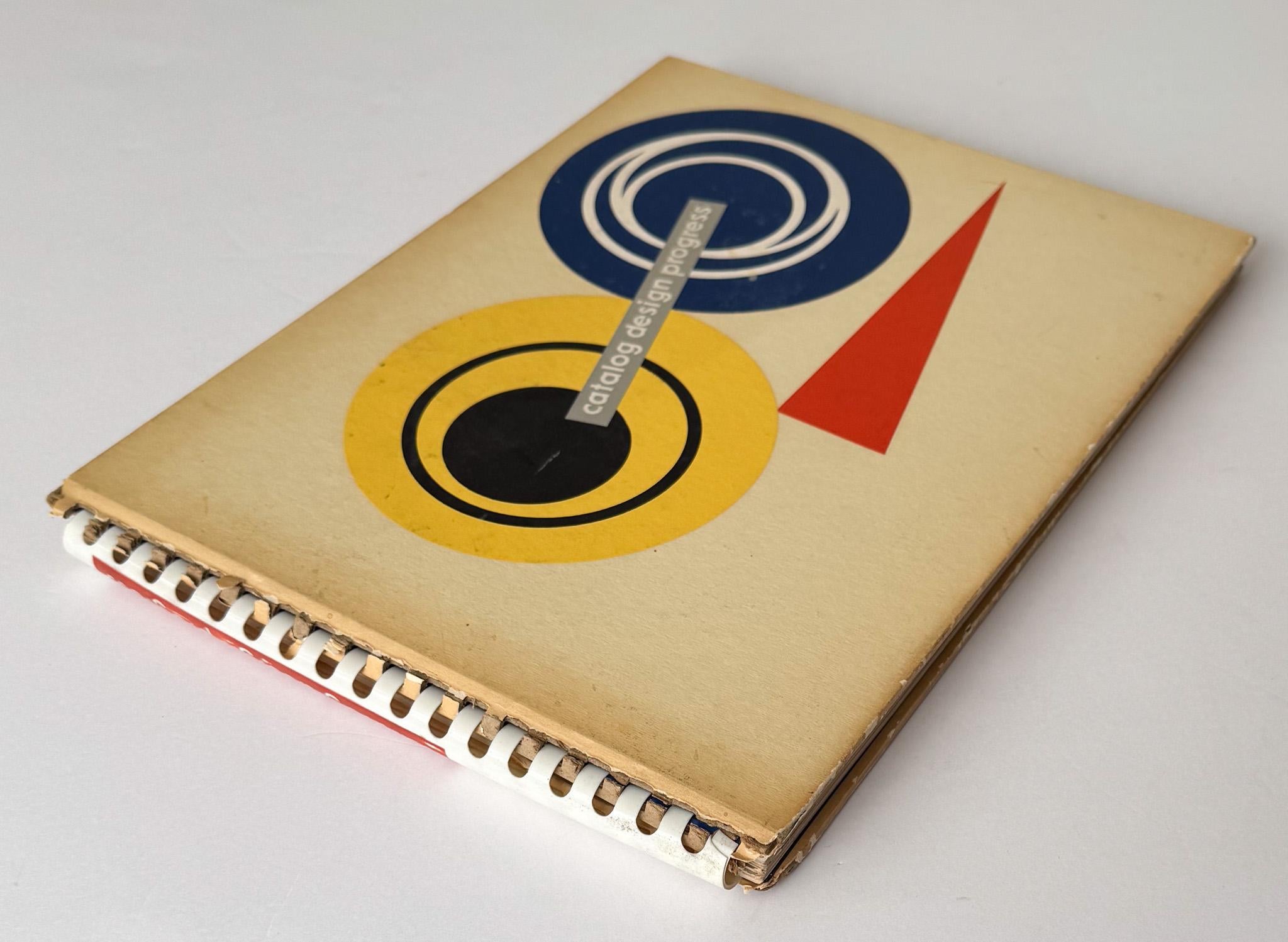 Mid-Century Modern Ladislav Sutnar Catalog Design Progress (first edition) For Sale