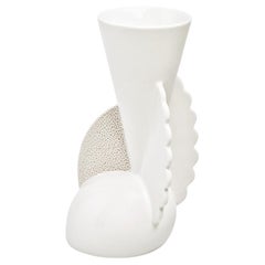 Ladoga White Porcelain Cocktail Glass, by Matteo Thun from Memphis Milano