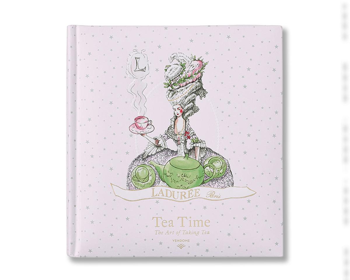 Contemporary Ladurée Tea Time The Art of Making Tea Book by Marie Simon For Sale