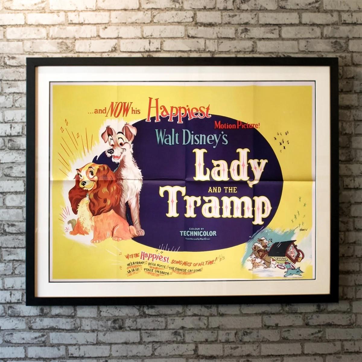 Lady and The Tramp (1960er Jahre R) im Zustand „Hervorragend“ im Angebot in London, GB