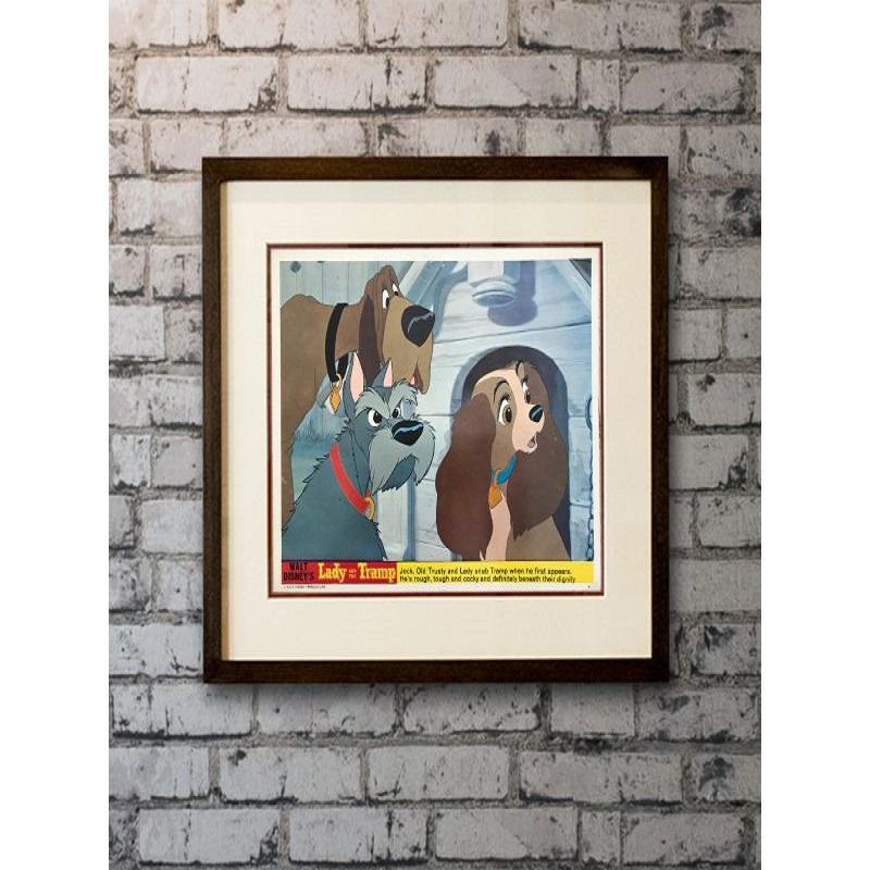 Lady and The Tramp, unframed poster 1970s R - #5 of a set of 8

Front-of-House Card (8 X 10 Inches). Front-of-House Card for Lady and The Tramp. This is #5 of a set of 8. 