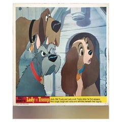 Lady and the Tramp, Unframed Poster 1970s R, #5 of a Set of 8