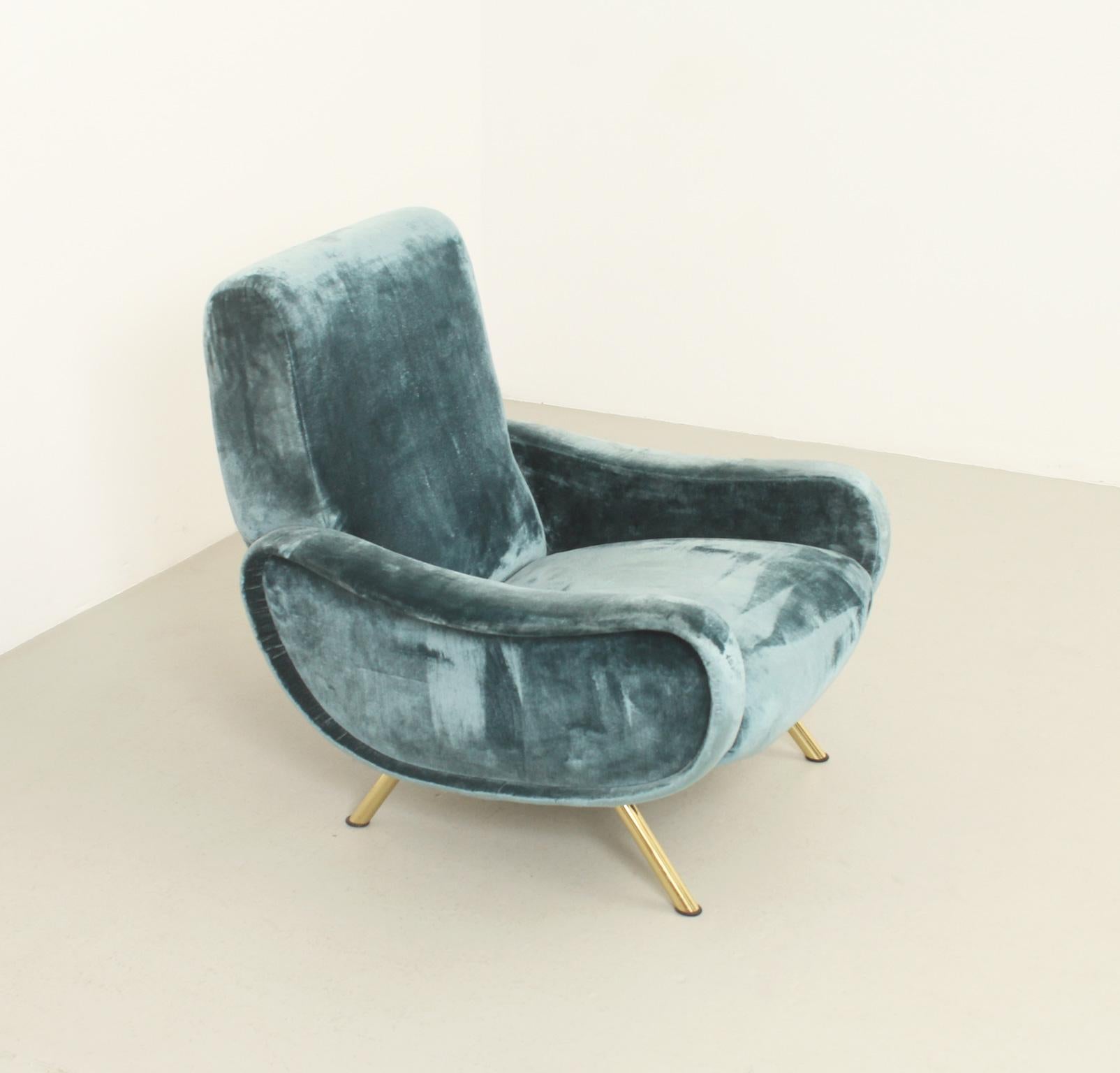 Lady Armchair by Marco Zanusso for Arflex, Italy For Sale 5