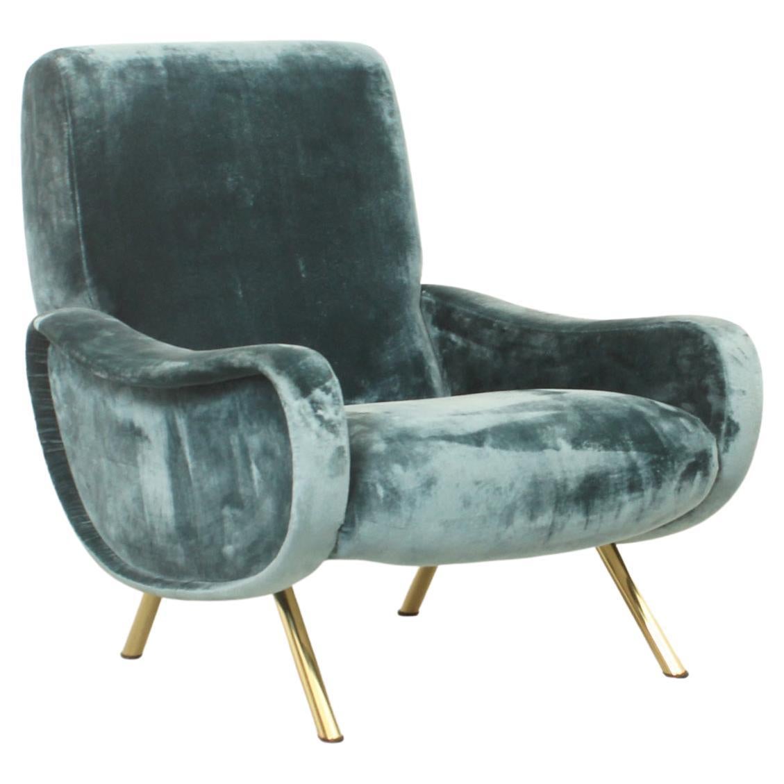 Lady Armchair by Marco Zanusso for Arflex, Italy For Sale