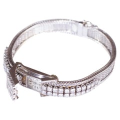 Orologio Lady Bracelet Diamond Concealed di Blancpain, oro 18 carati e platino, 1970