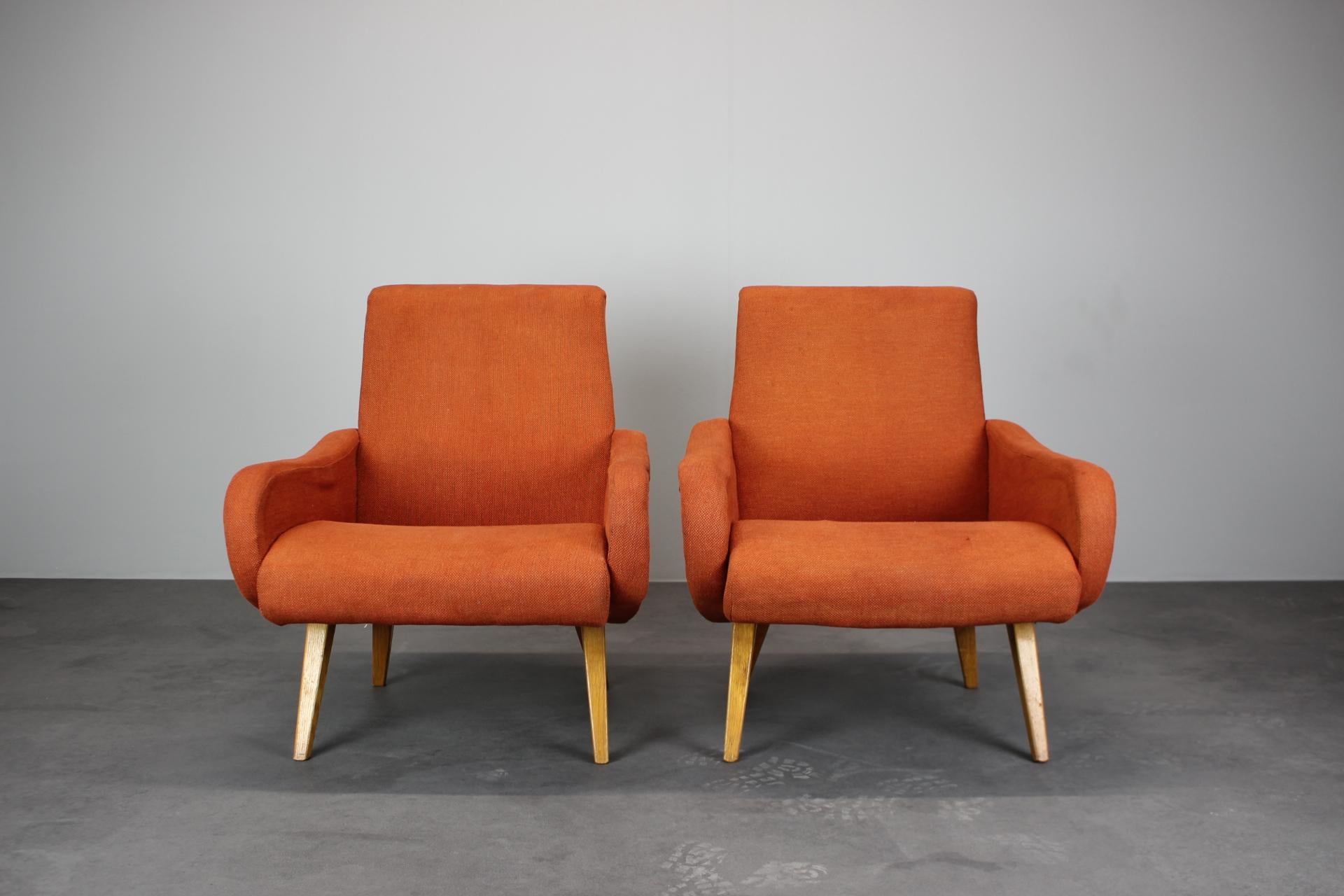 Silla 'Lady Chair' al estilo de Marco Zanuso, 1950 Moderno de mediados de siglo en venta