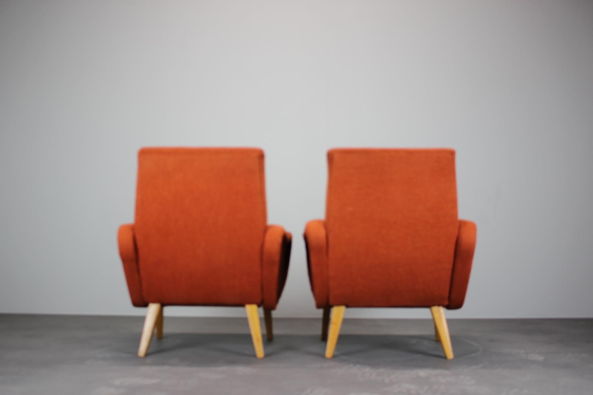 Silla 'Lady Chair' al estilo de Marco Zanuso, 1950 en Bueno estado para la venta en Praha, CZ