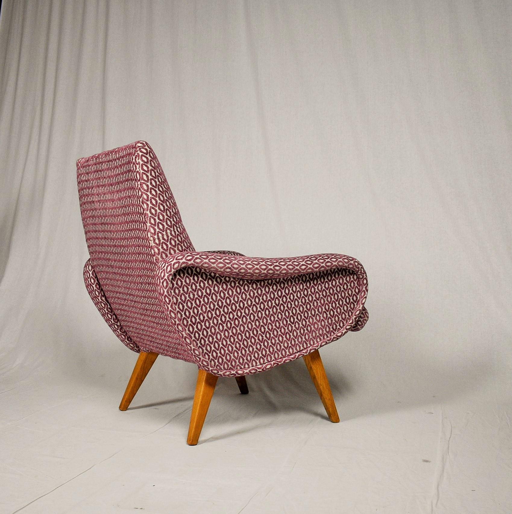 'Lady Chair' in Style of Marco Zanuso, 1960s For Sale 3