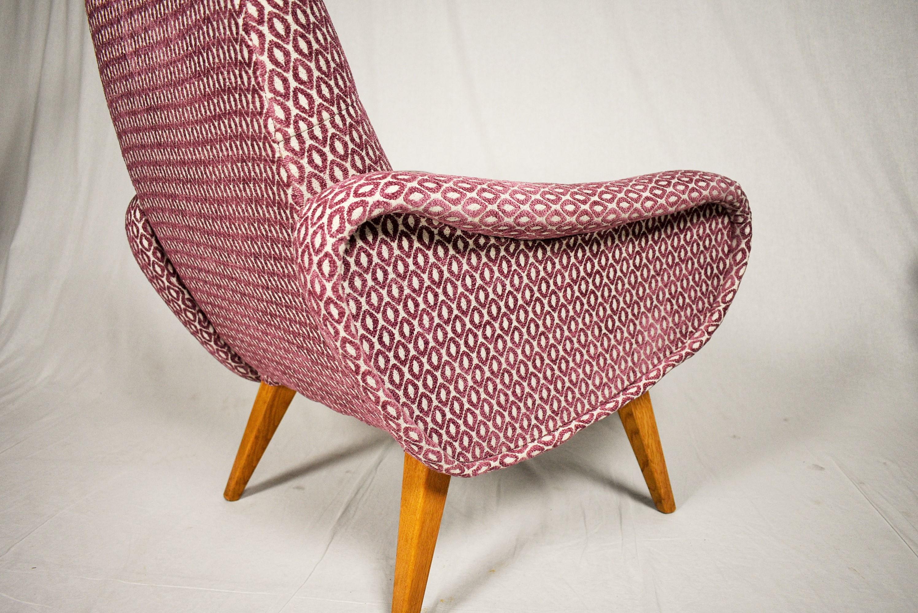 'Lady Chair' in Style of Marco Zanuso, 1960s 2