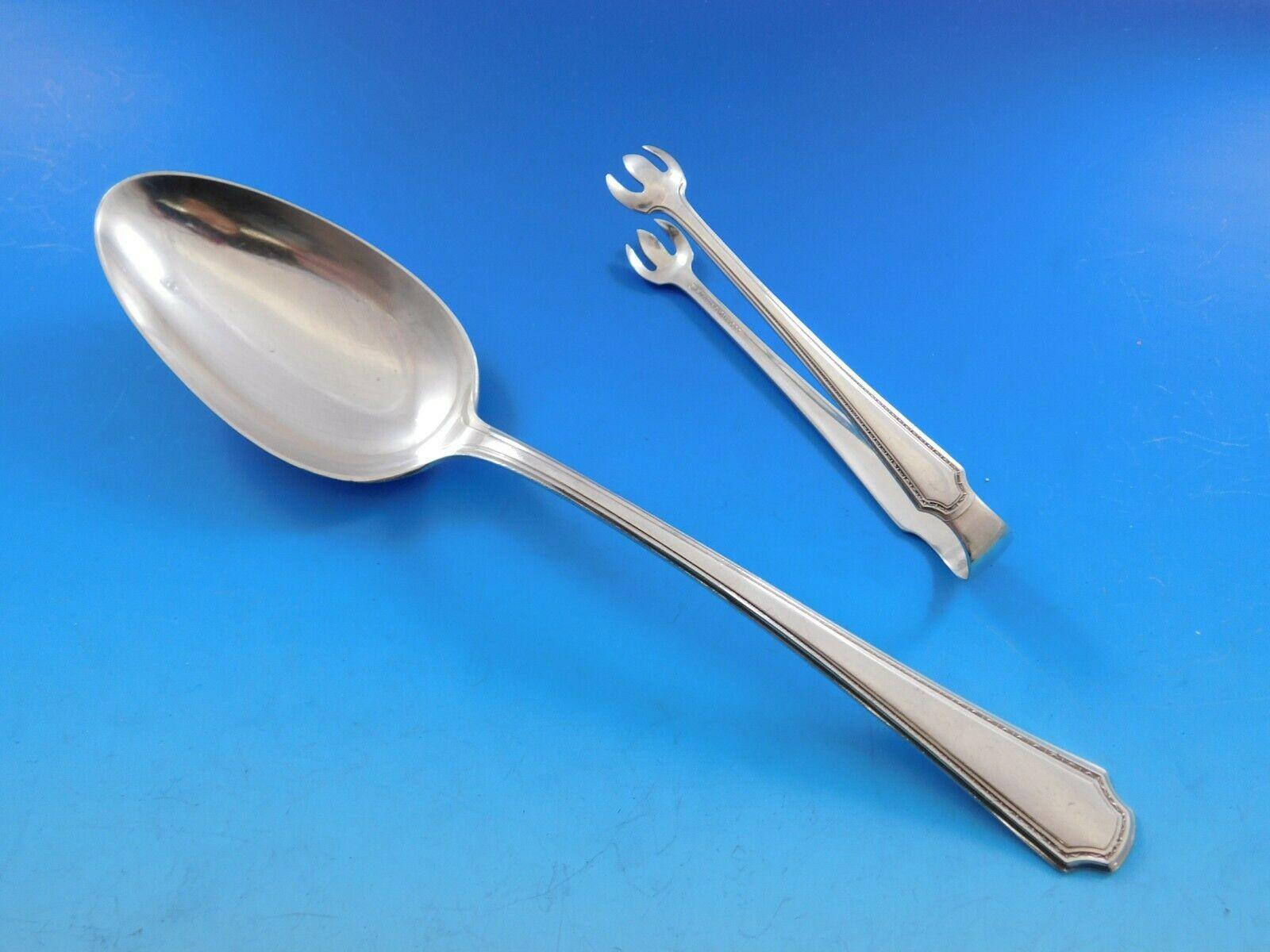 Lady Constance by Towle Sterling Silver Flatware Set for 8 Service 77 Pieces For Sale 5