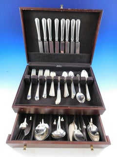 Lady Constance by Towle Sterling Silver Flatware Set for 8 Service 77 Pieces