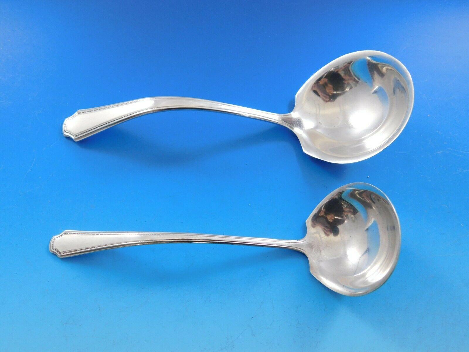 Lady Constance by Towle Sterling Silver Flatware Set for 8 Service 77 Pieces For Sale 3