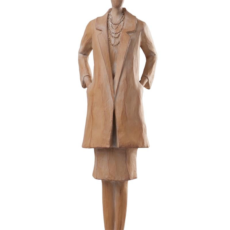 English Lady D Sculpture For Sale