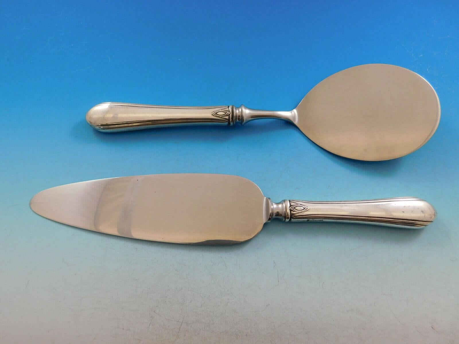 Juego de Cubiertos de Plata de Ley Lady Diana by Towle para 12 Servicio 88 piezas en Excelente estado para la venta en Big Bend, WI