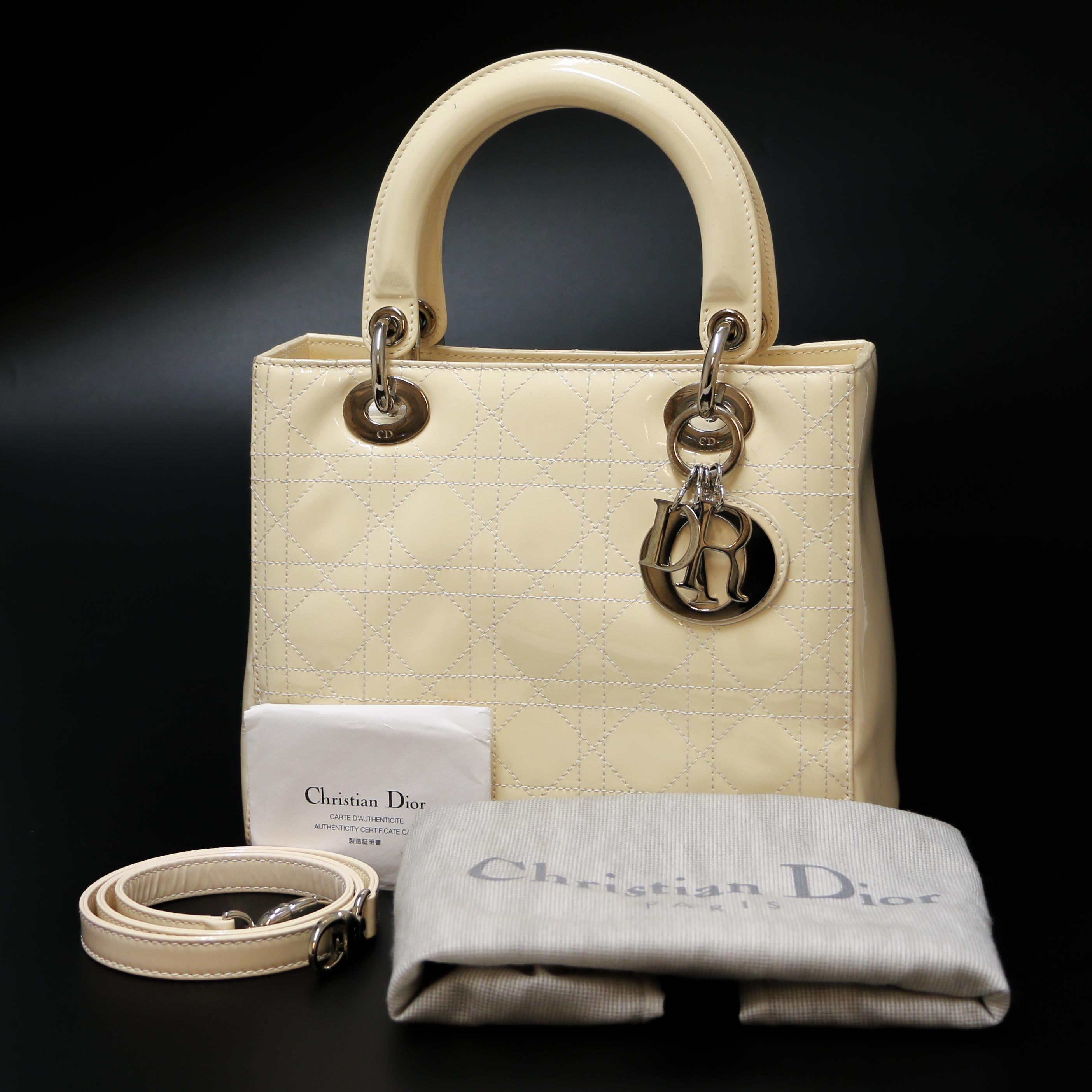 Lady DIOR Bag Patent Leather 6
