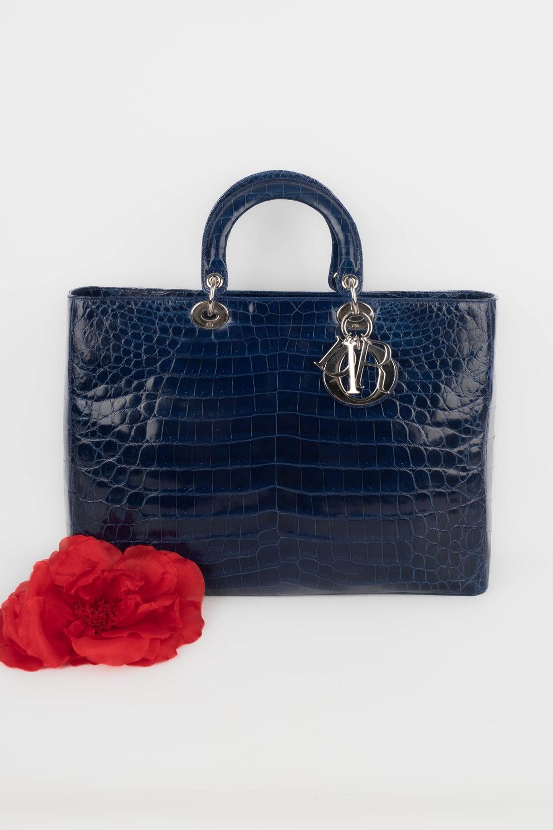 Lady Dior Leather Bag, 2009 For Sale 9