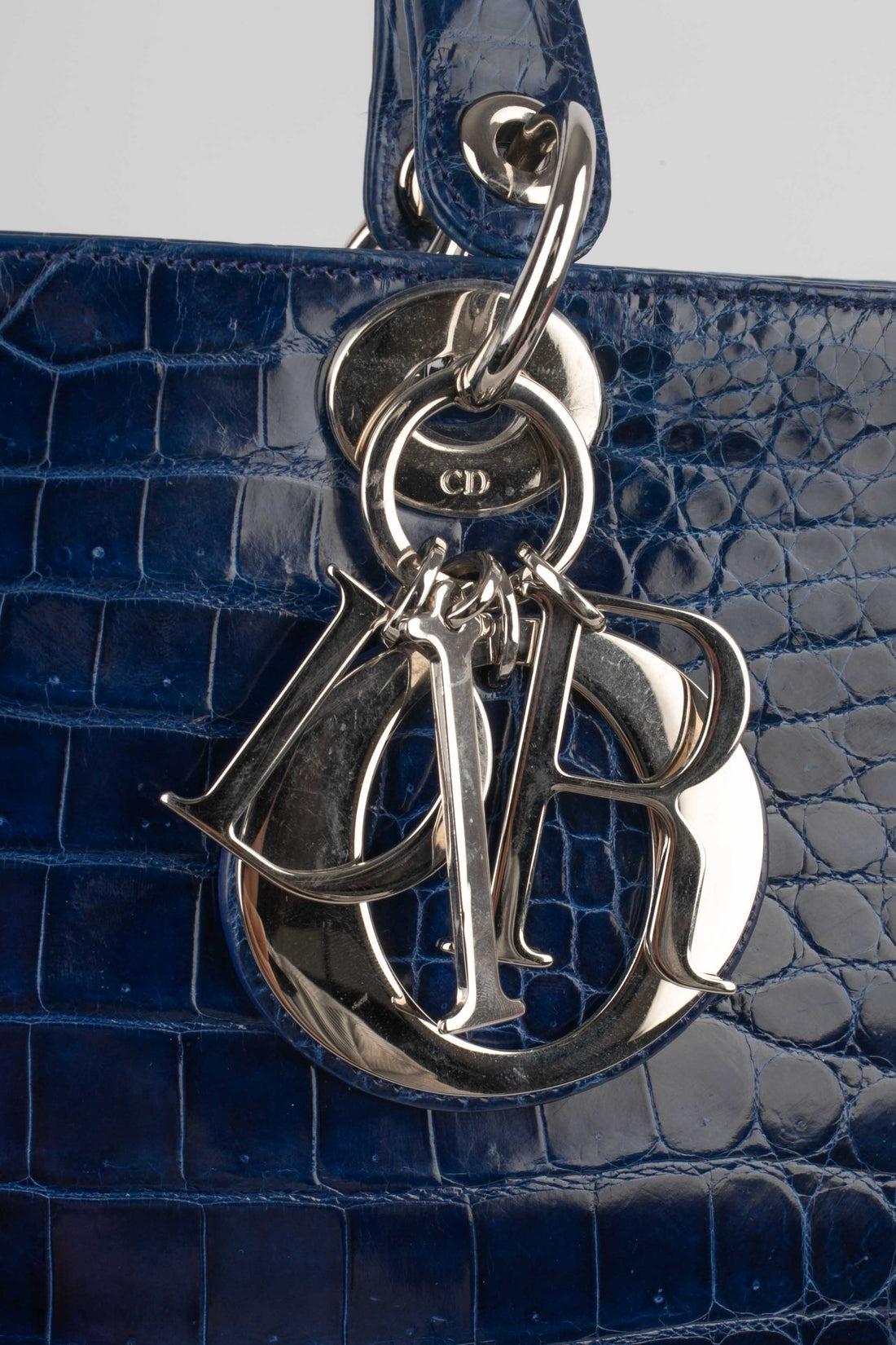 Lady Dior Leather Bag, 2009 For Sale 2