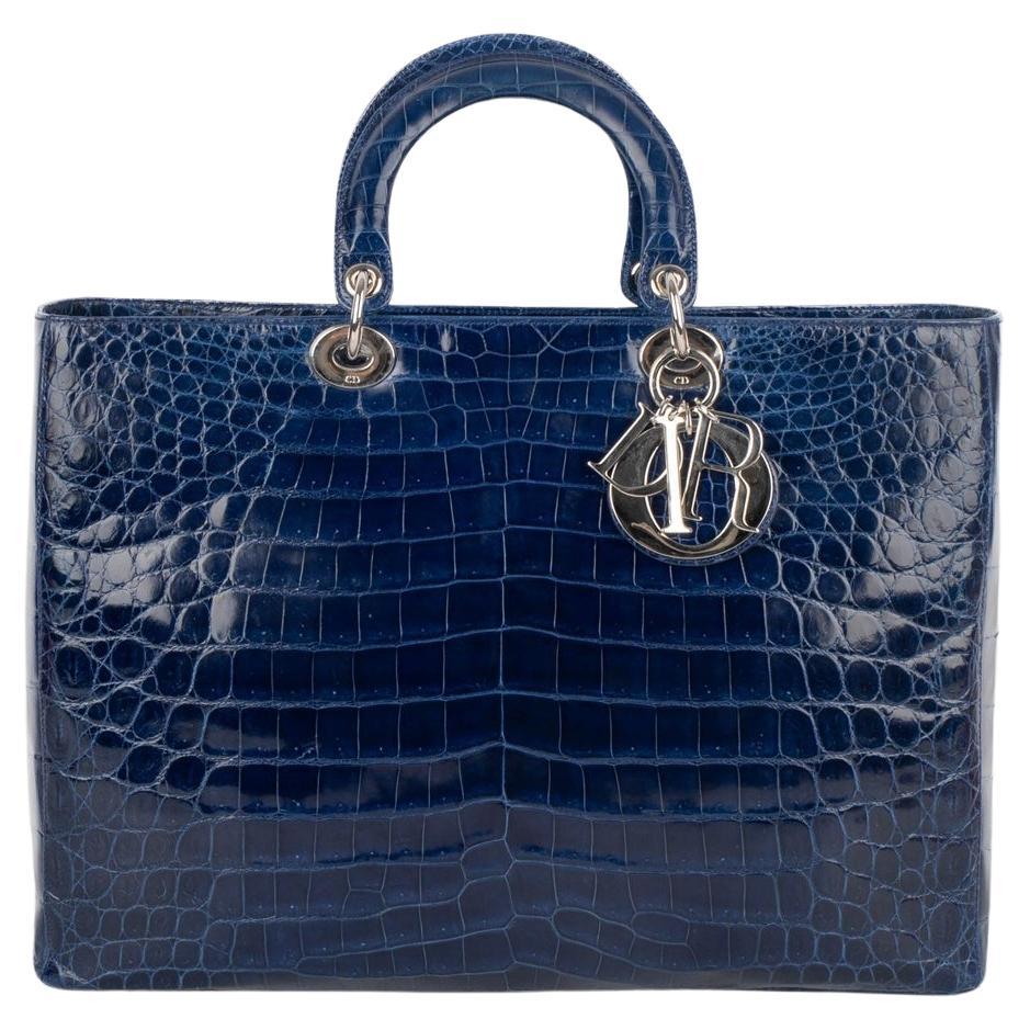 Lady Dior Leather Bag, 2009 For Sale