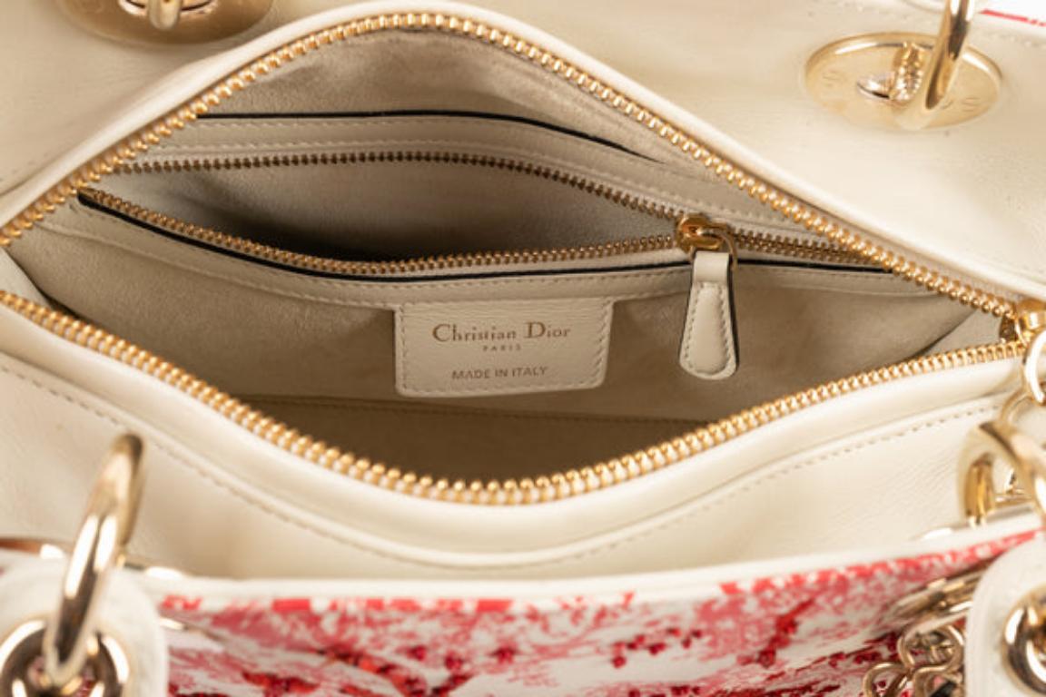 Lady Dior Ledertasche, ca. 2019 im Angebot 5