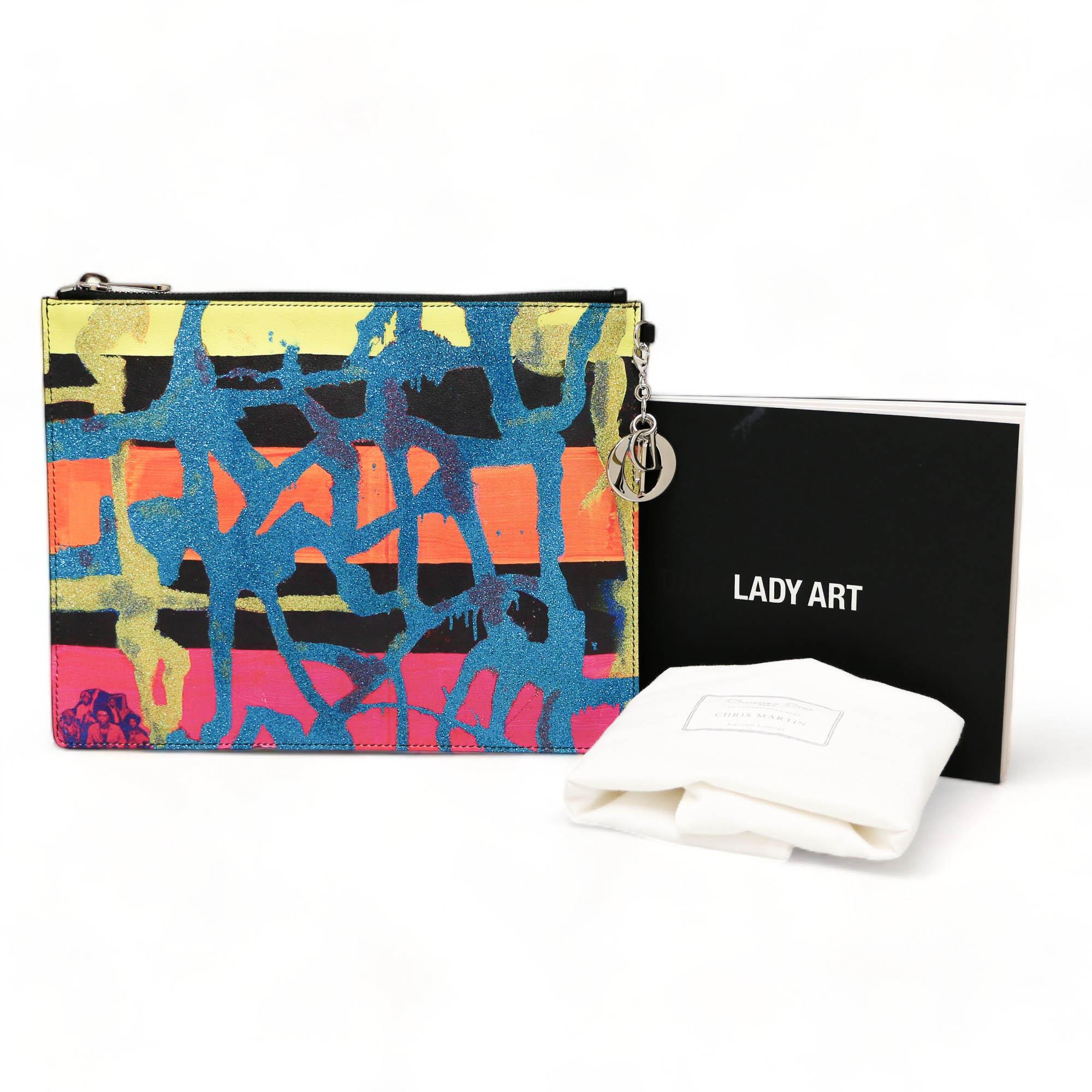 Pochette Lady Dior édition limitée en vente 2
