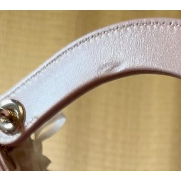Lady Dior Bolso Mediano Piel Cannage Rosa Nacarado Herrajes Dorados, 2016 15