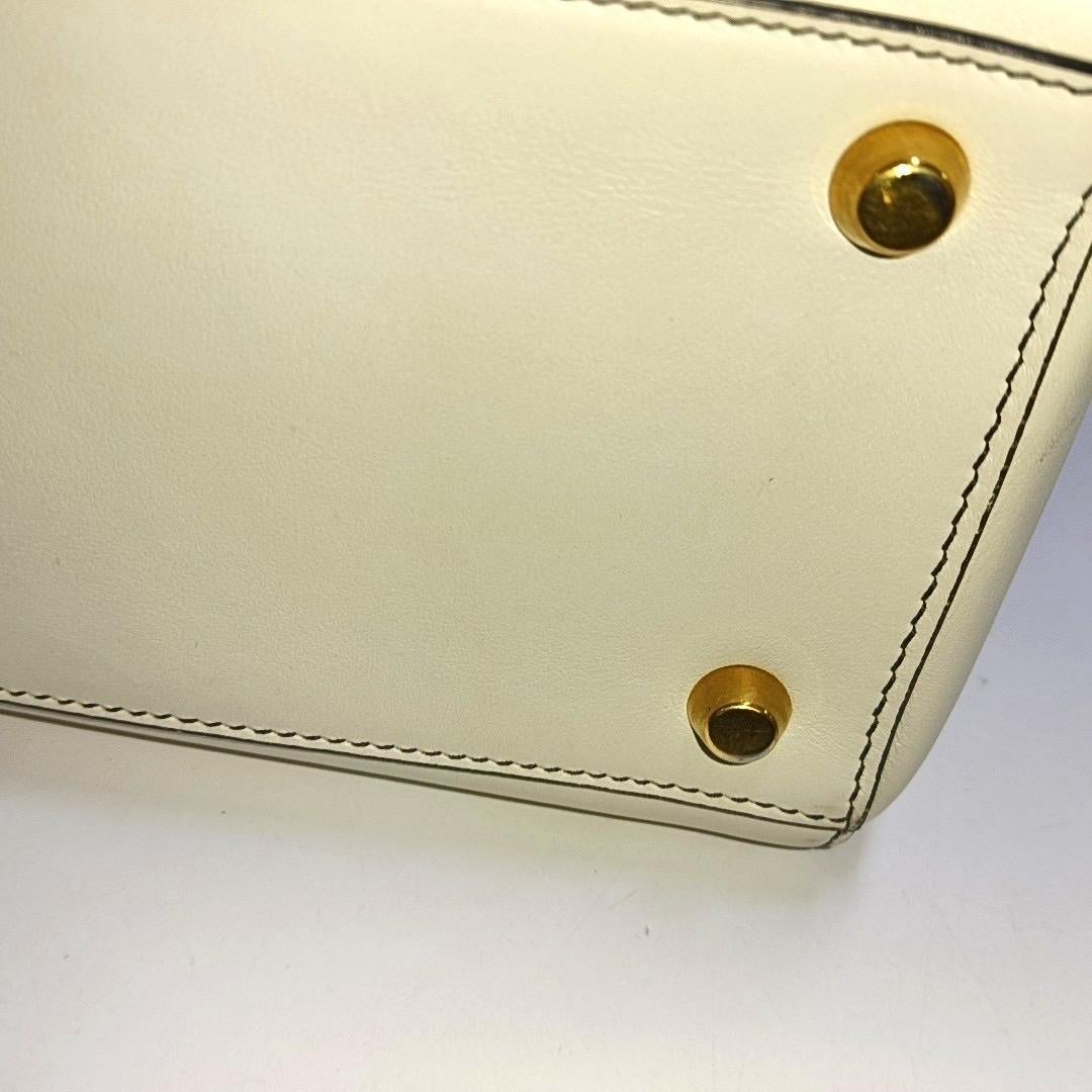Lady Dior Medium Love White Calfskin Leather with Gold-tone Hardware 12