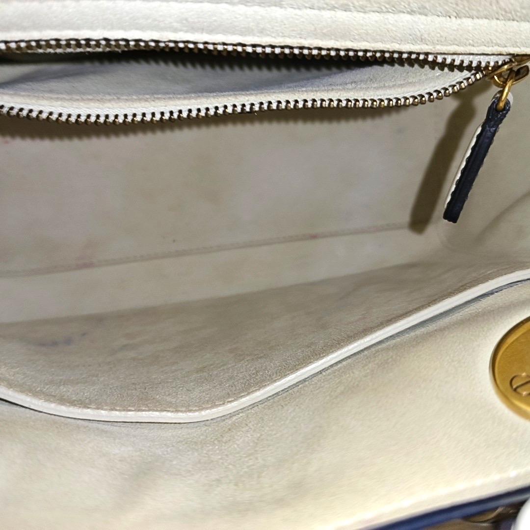 Lady Dior Medium Love White Calfskin Leather with Gold-tone Hardware 3