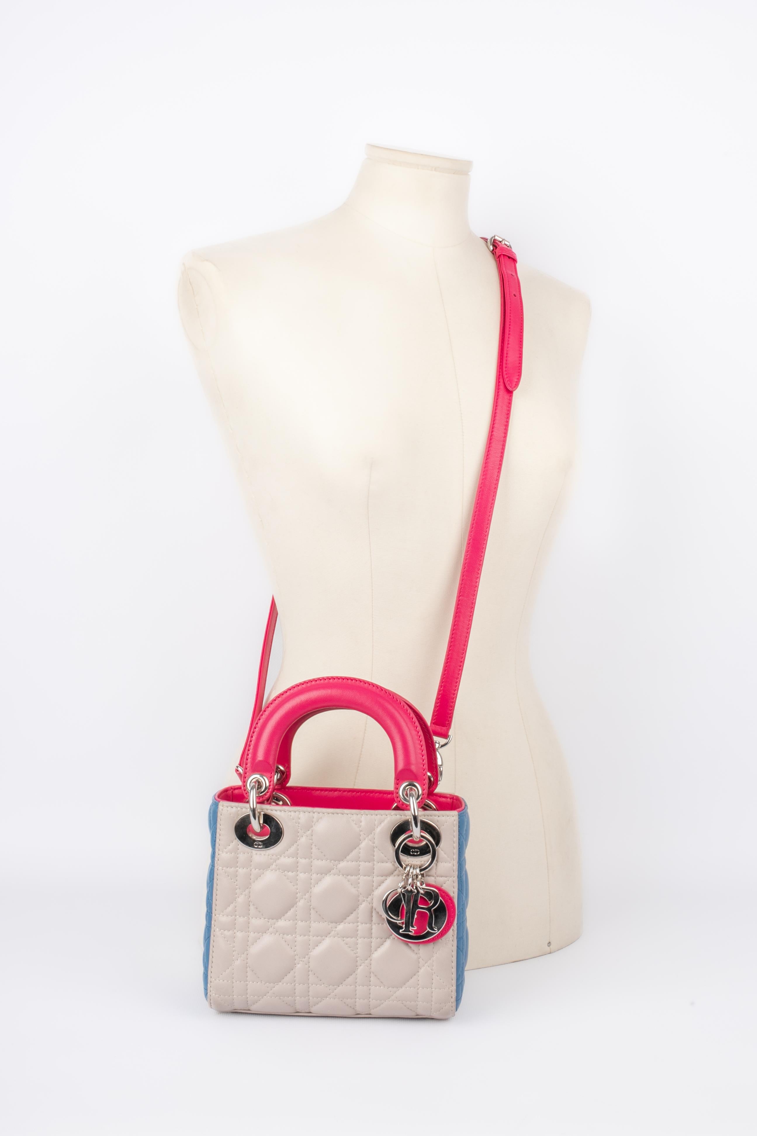 Mini sac Lady Dior 2014 en vente 7
