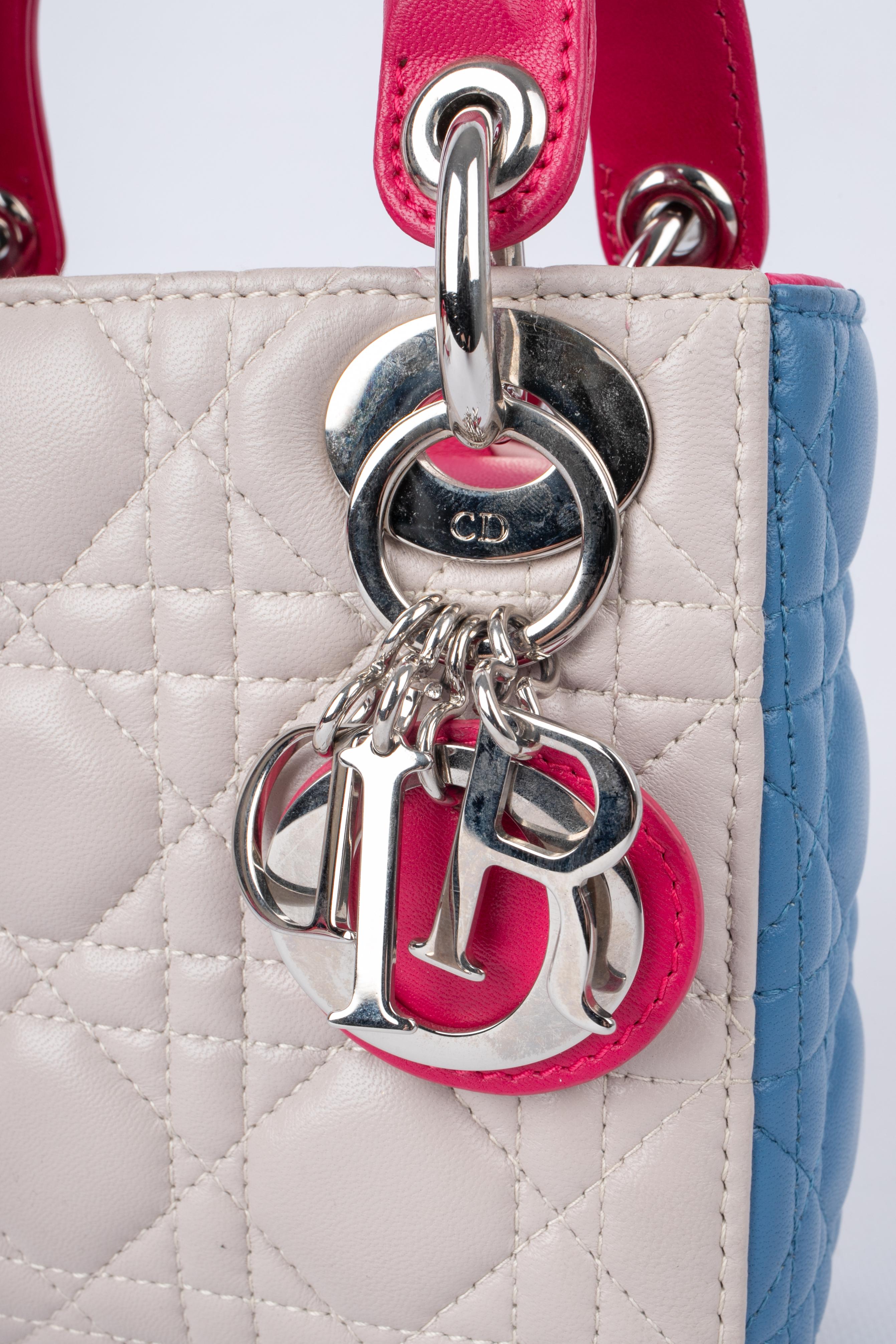 Mini sac Lady Dior 2014 en vente 3
