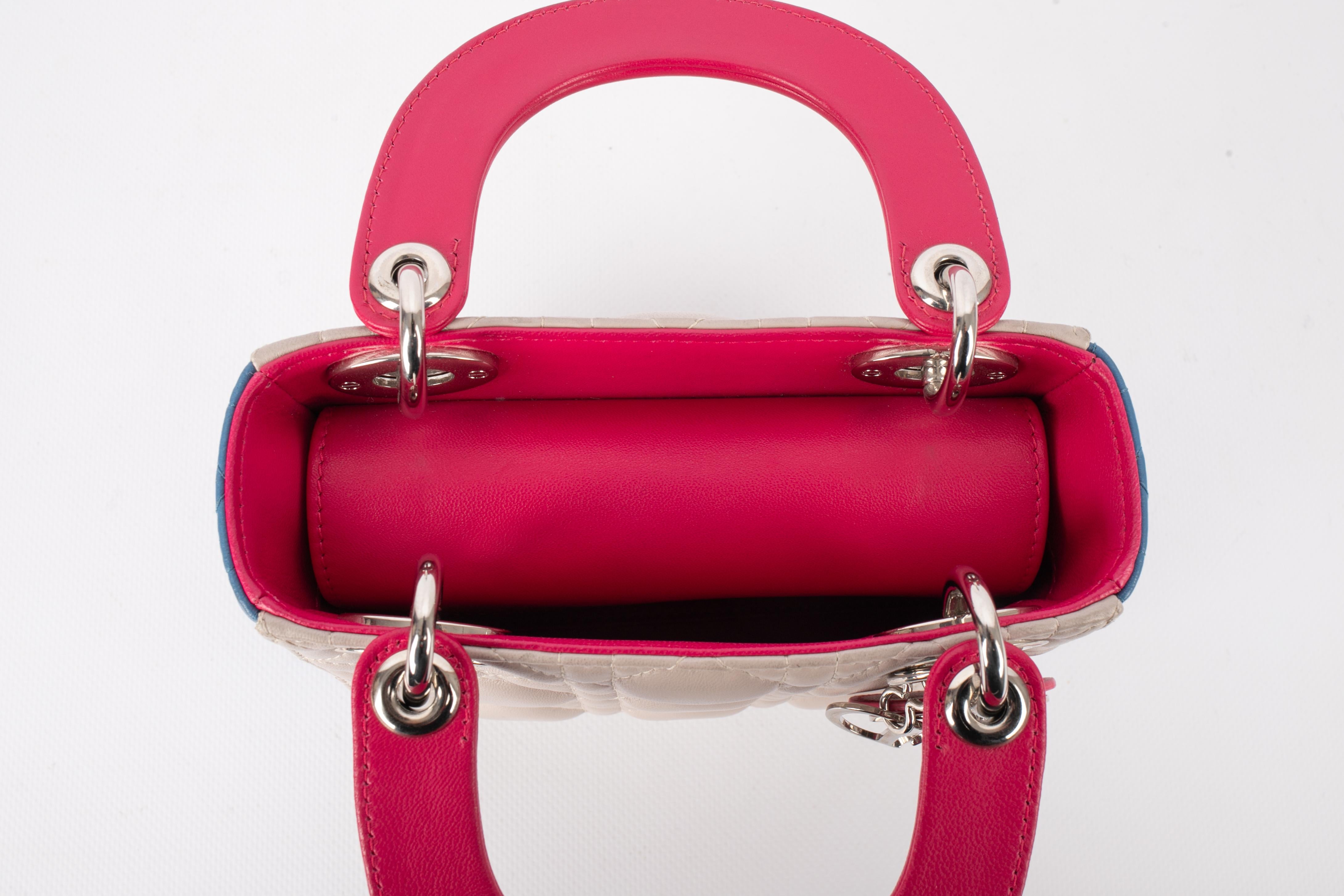 Mini sac Lady Dior 2014 en vente 4