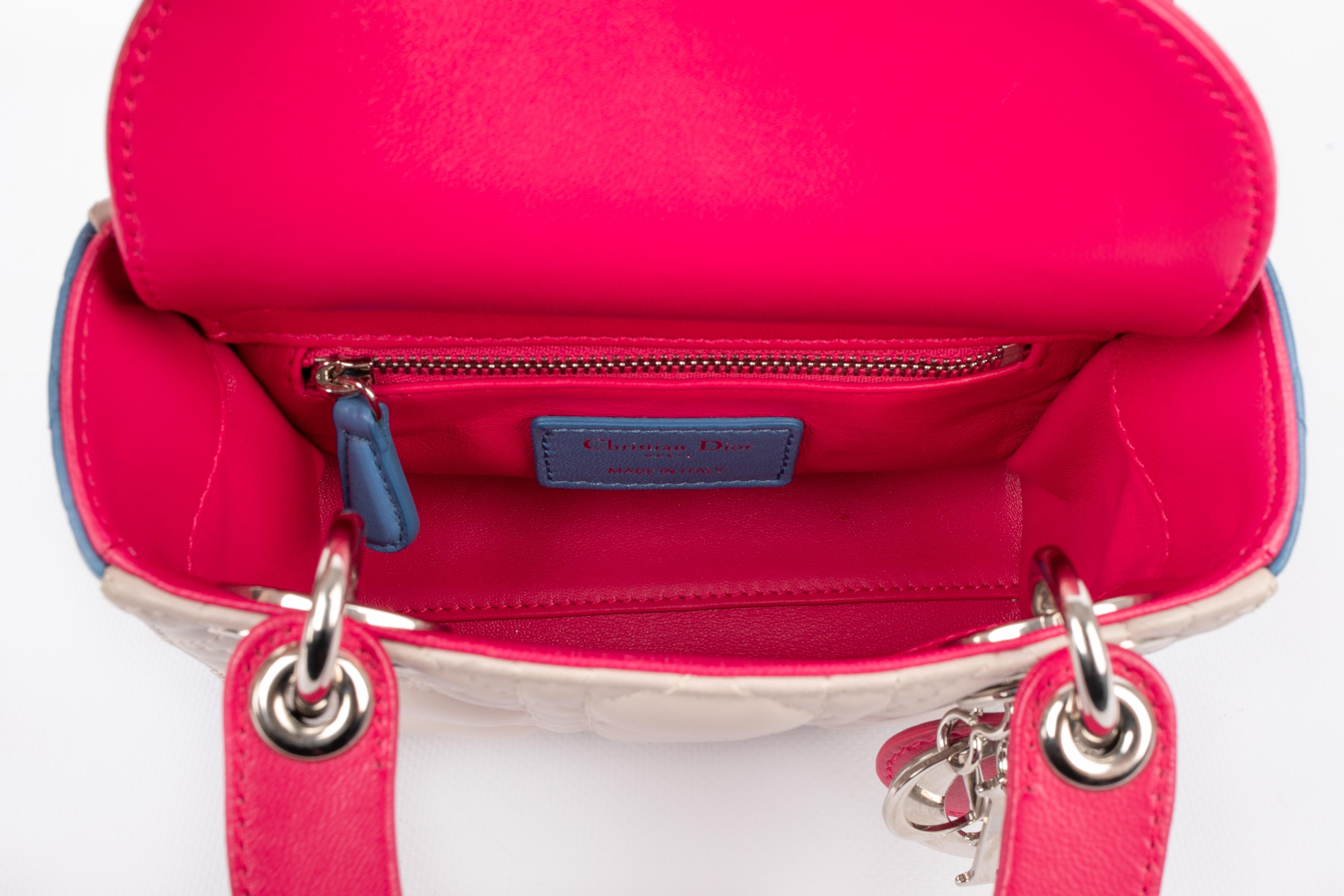 Mini sac Lady Dior 2014 en vente 5