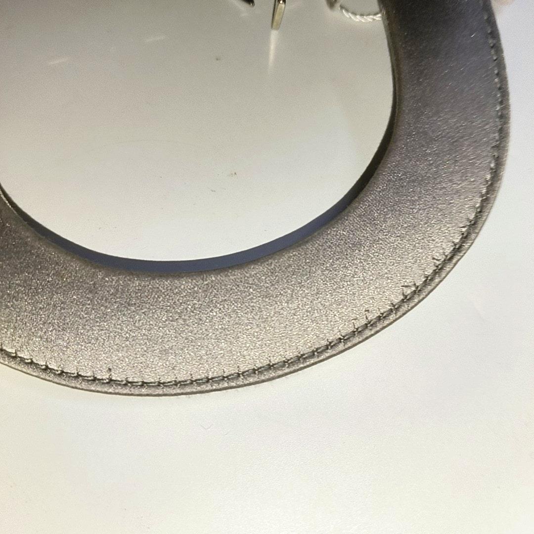 Lady Dior Mini Grey Silk with Crystals Silver Hardware For Sale 2