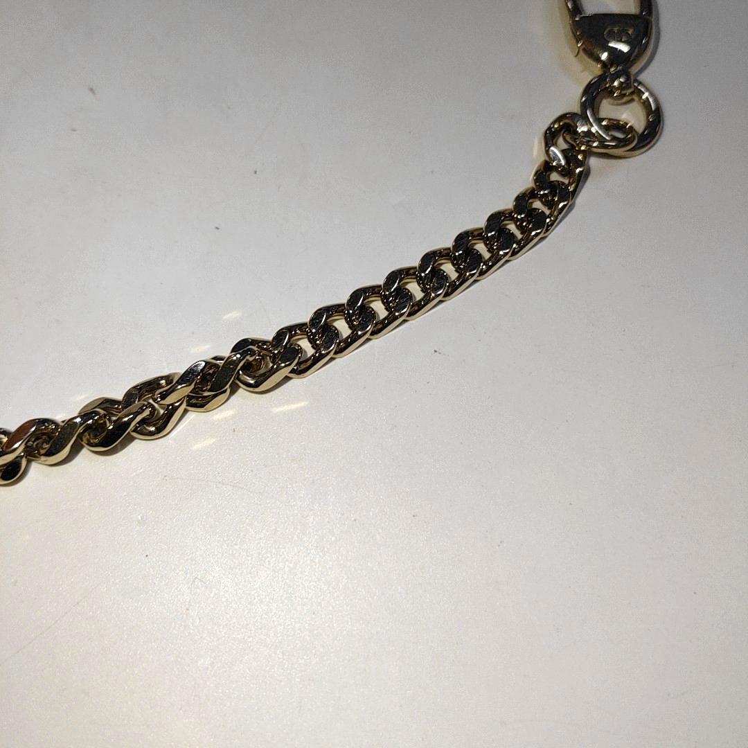 Lady Dior Mini Handbag Yellow Patent Leather Gold-tone Chain Strap 8
