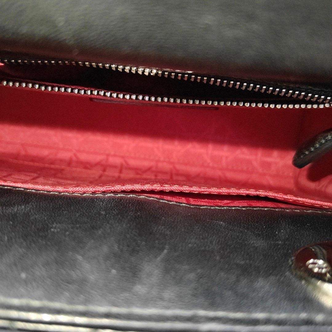 Lady Dior Small My Abcdior Black Lambskin Leather Silver Hardware 7