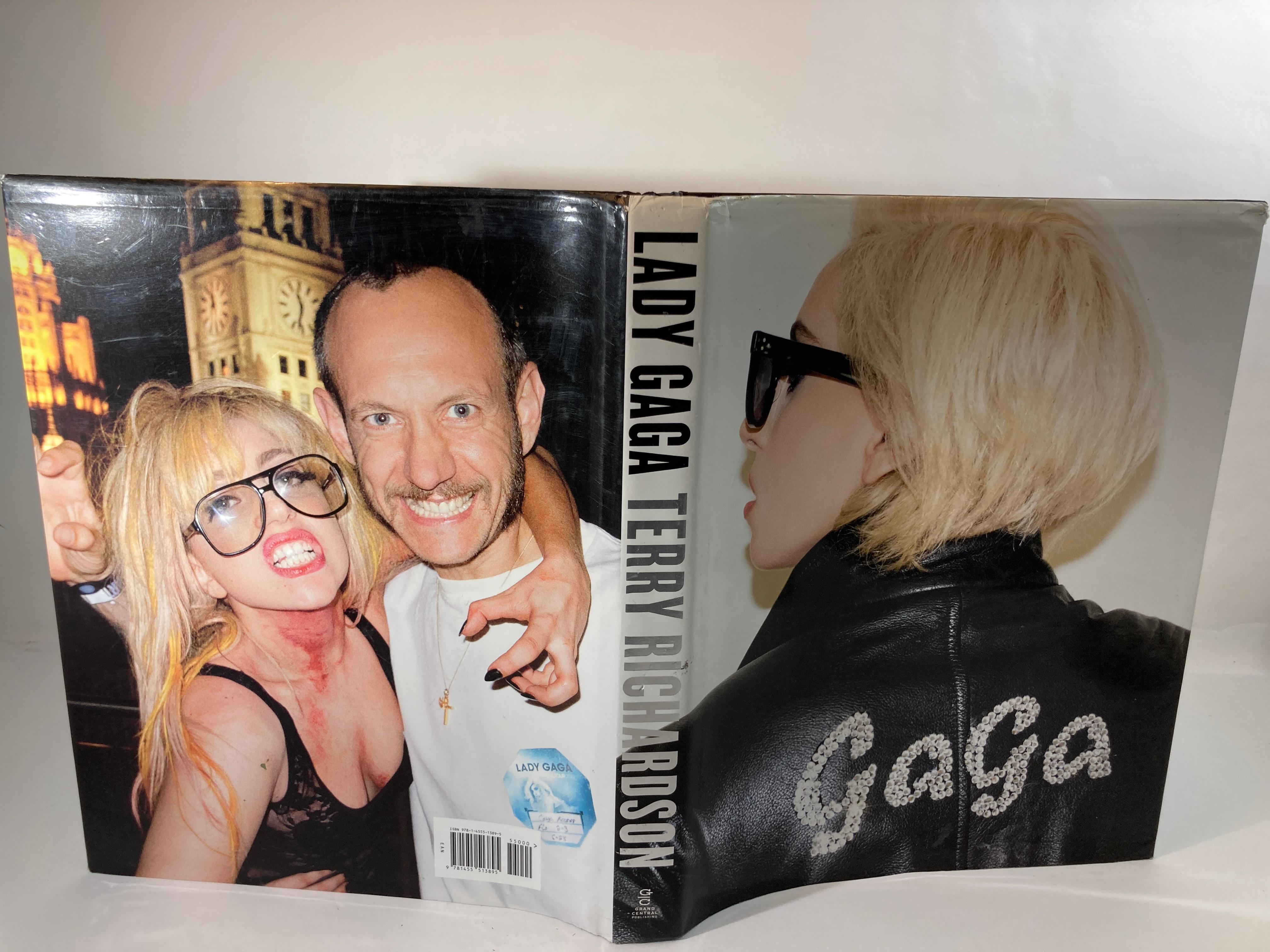 Expressionist Lady Gaga by Terry Richardson Large Hardcover Book For Sale