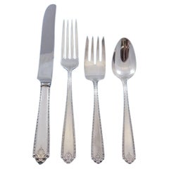 Lady Hilton by Westmorland Sterling Silver Flatware Set for 6 Service 28 Pieces